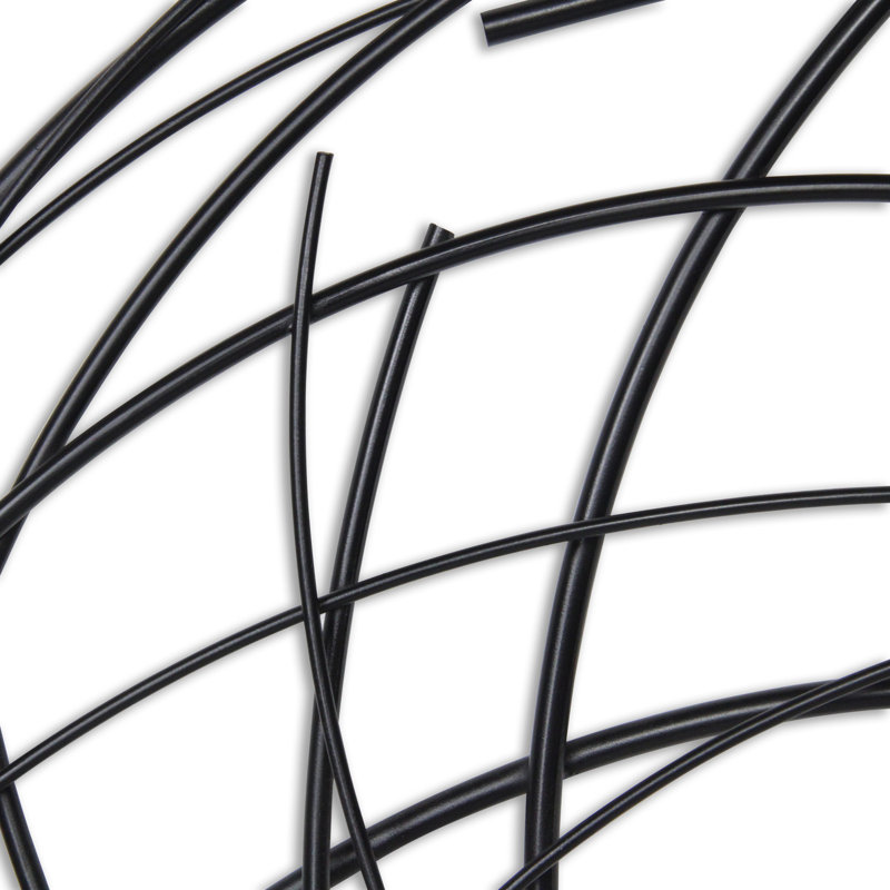 Handmade Modern Abstract Wall Decor on Metal, Black