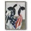 «American Cow II», reproduction encadrée - bois massif-1969925257