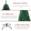 Sapin de Noël vert 7 'H