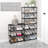 8 Pair Stackable Shoe Rack-1368856876