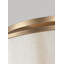 Deeann 5 Light Fabric Semi Flush Mount-20437478