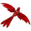Holiday Flying Bird Clip, 10 X 4 Inches