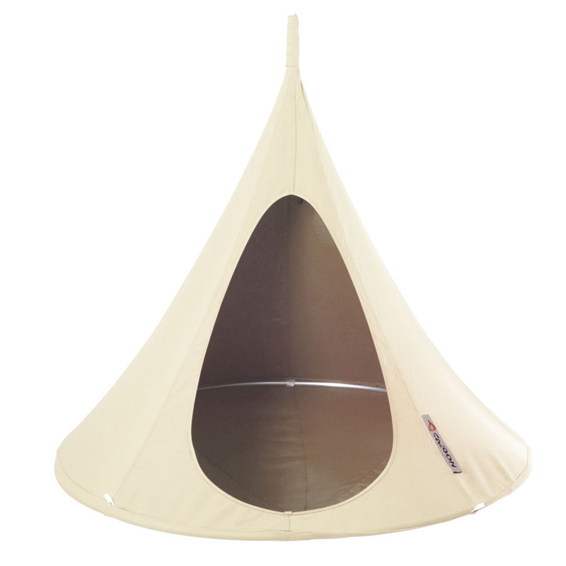 Saffo Hanging Chair, Natural White, 183cm H x 183cm W x 183cm D