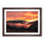 Sunset over Queenstown in Abstract - Picture Frame Graphic Art Print-55724591-55724588