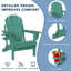 Chaise Adirondack pliante Selevae-1169648643