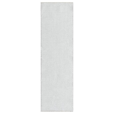 Two Tone Fringed Area Rug