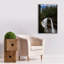 «Nooksack Falls» par Rick Berk, art mural sur toile-1505111765