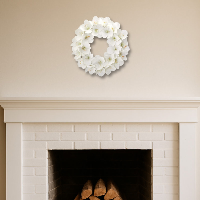 Amaryllis Artificial Wreath