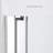 39.5" W x 55.1" H Frameless Tub Door-83460653