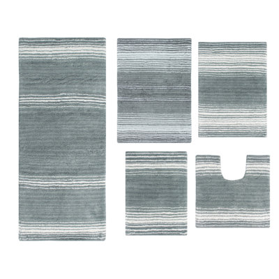 Highlawn 5 Piece Bath Rug Set