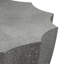 Table basse de jardin 35,39 po - Ciment, imperméable à l’extérieur. Gris, structure, facile à nettoyer et à conserver complètement, patio en ciment d'une capacité de 220 lb pour le jardin.