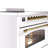 ILVE Nostalgie II Series 36 inch Induction Range with 6 Induction Elements (Glass Door)-99299796