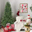 Arbre de Noël artificiel 6 pi, 1168 pointes de branches, pin à charnières luxuriant avec aiguilles mixtes en PE + PVC, arbre de Noël à assemblage facile avec support en métal robuste pour la décoration de Noël intérieure