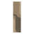Geometric Striped Jute Area Rug in Black/Brown-173787044