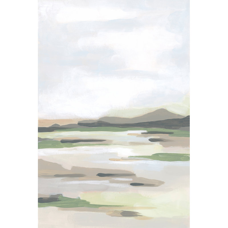 Mesa Verde II - peinture sur toile tendue, H 48 po x l 32 po x P 1,25 po