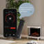 Modern Ember Skyline Smart 3-Sided  Electric Fireplace Stove Heater-105253919