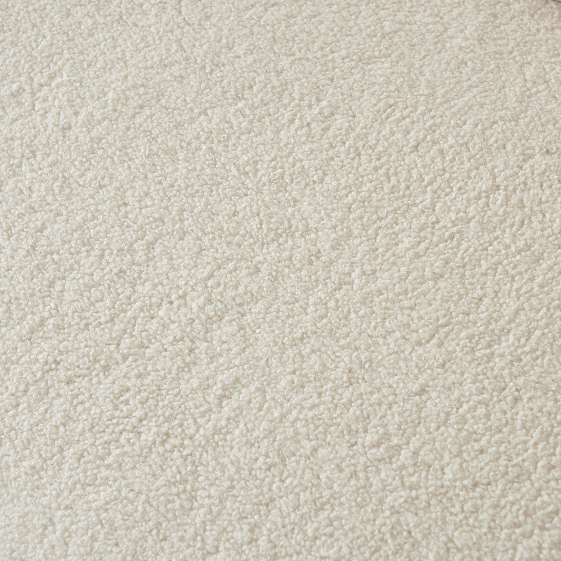 Canapé en tissu molletonné Vilja, Peluche beige