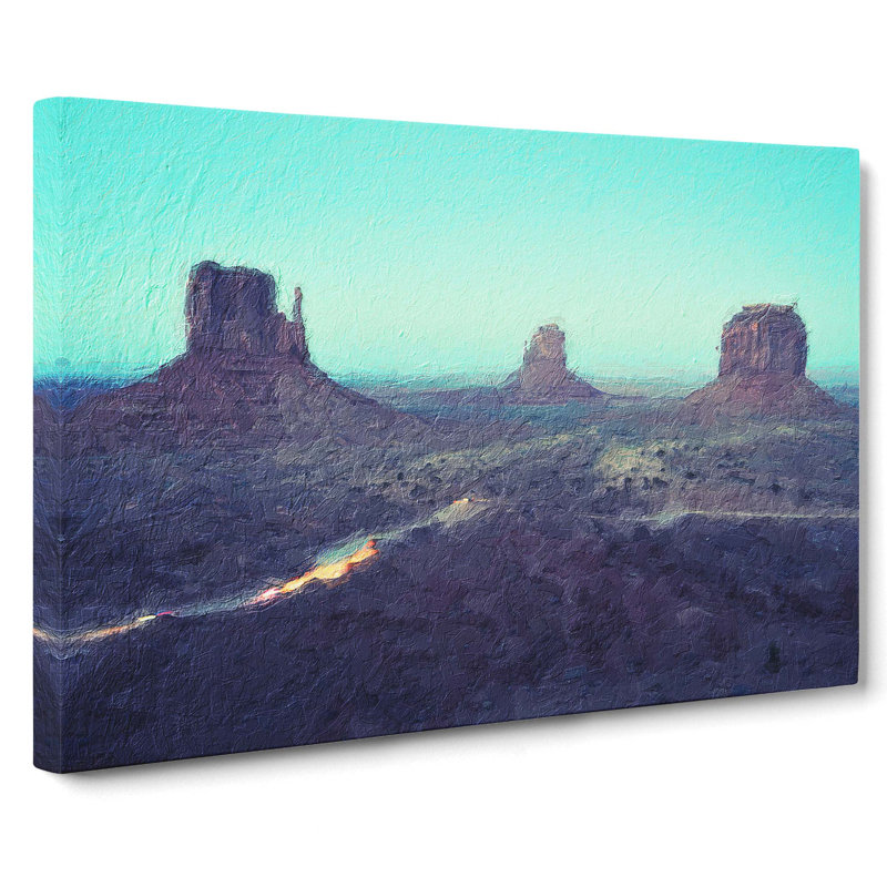 Oljato-Monument Valley - Wrapped Canvas, 40cm H x 60cm W x 3cm D