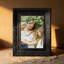 Cadre photo 3 pièces noir classique 5 po x 7 po avec forme rectangulaire classique