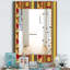 Miroir de salle de bain/meuble-lavabo beckground tambour africain-40100246