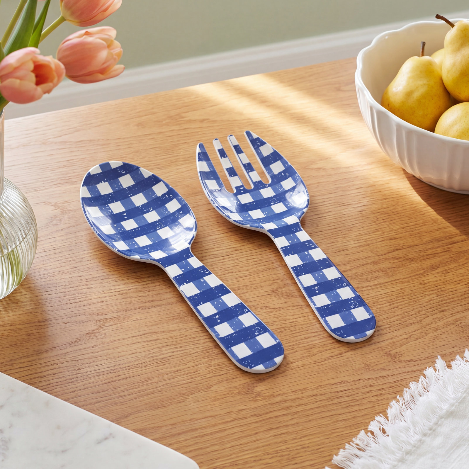 Caila Melamine Salad Servers