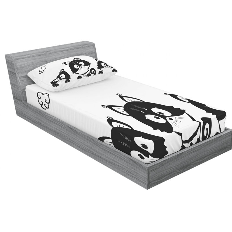 Microfiber Sheet Set, Twin XL Sheet Set with Fitted Sheet