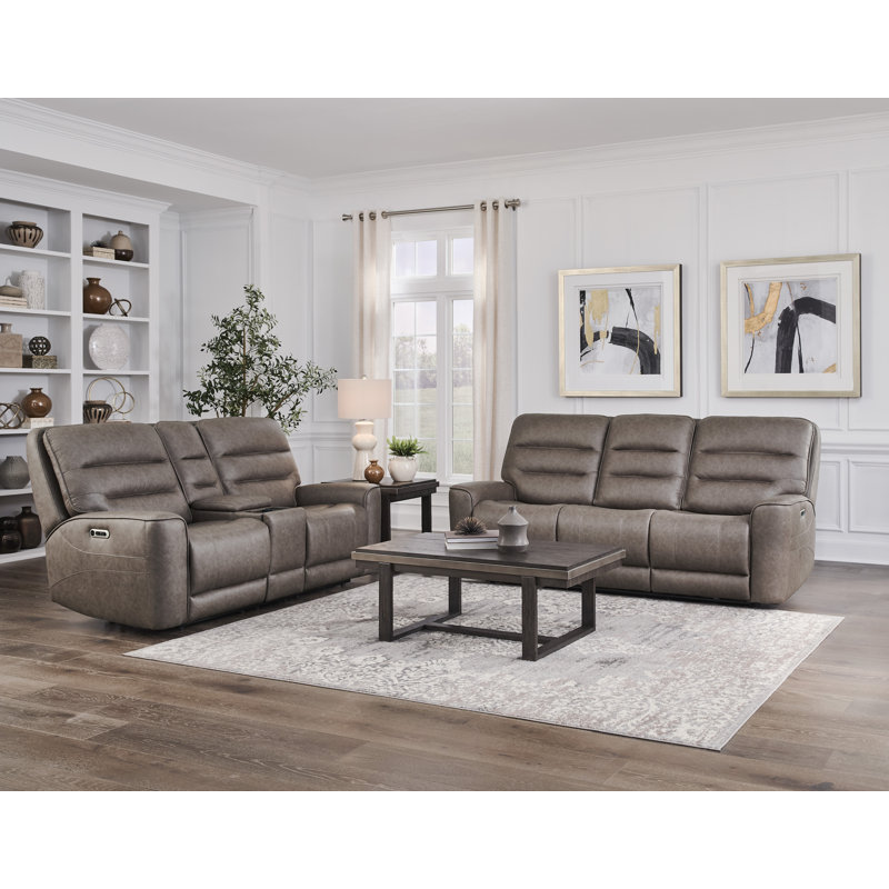 Canapé et causeuse inclinables Zero Gravity, 2 Pieces: Loveseat, Sofa