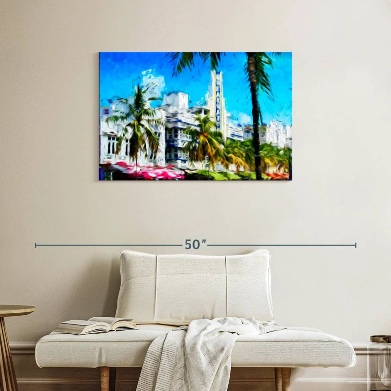 Kavia Art Deco District I, 24" H x 36" W