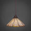 Luminaire suspendu avec tige en verre-32464268-32464253-32464261