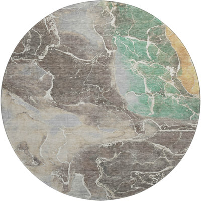 Premium Machine Washable Mayfield AMF1782 Contemporary Rug