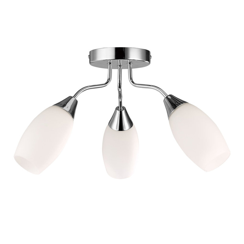 Comer 3 - Light Shaded Chandelier