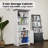 Rydal Book Display Storage Bookcase-1406444210