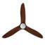 Ventilateur de plafond encastré en bois massif de 52 po avec lumière DEL et télécommande-2068253734-2068253735-2068253736