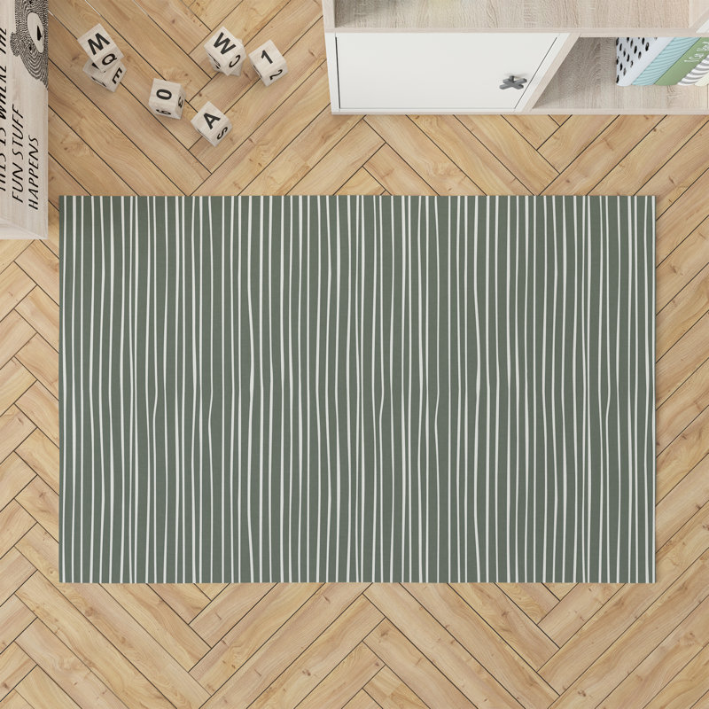 Tapis d'activité pour colonne vertébrale, Rectangle 2 pi x 3 pi, Chimichurri / vert