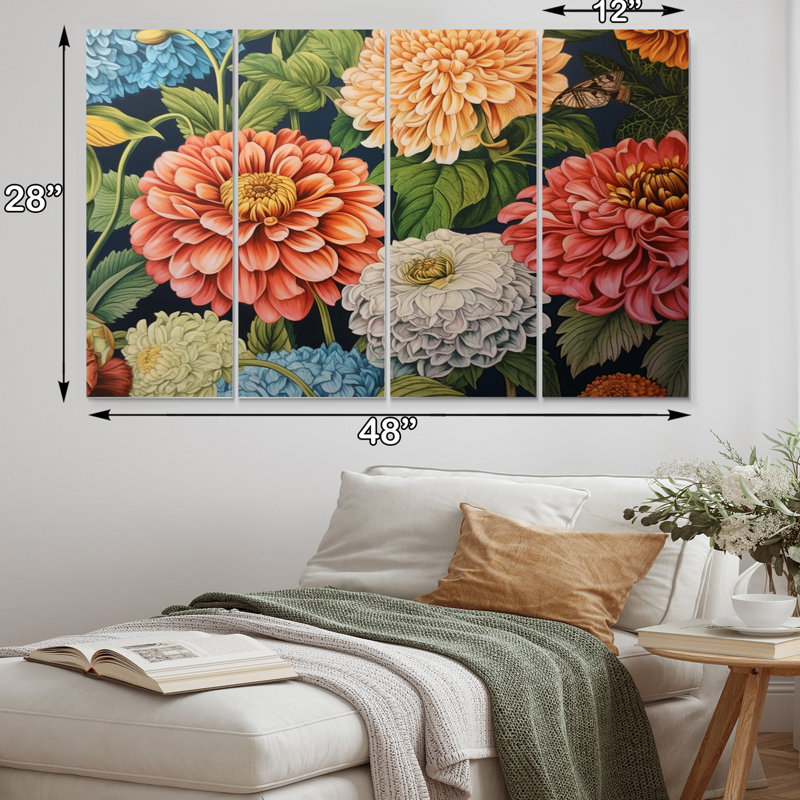 Ensemble de décorations murales 4 pièces