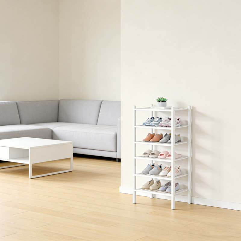 Range-chaussures en bambou