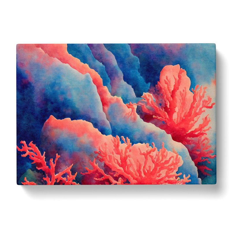 The Coral Reef Vol.6 - Wrapped Canvas Print, 40cm H x 60cm W x 3cm D