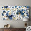 Toile tendue Golden Indigo - prêt à accrocher-1689798848