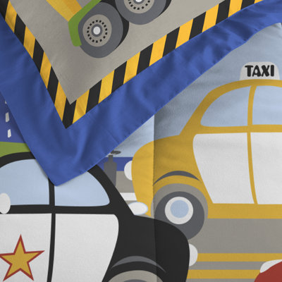 Trains and Trucks Trains & Trucks Comforter Set