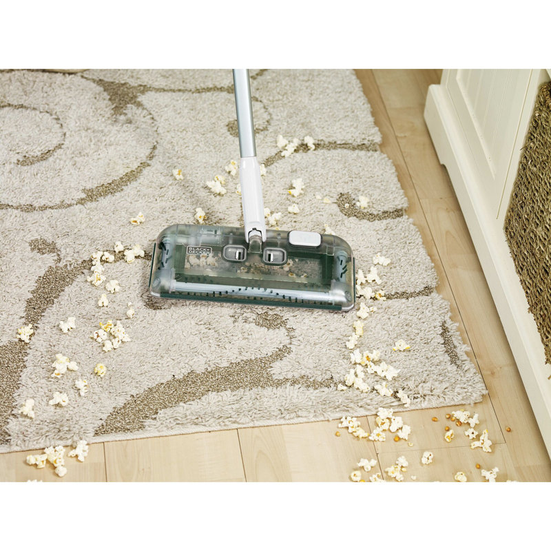 Balai de plancher 50 minutes, blanc poudre