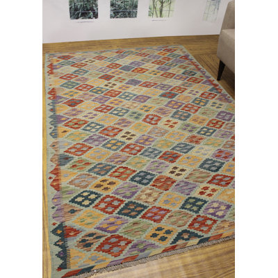Hults Wool Geometric Indoor Rug