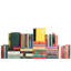 Midcentury Mix: Libraries By The Foot