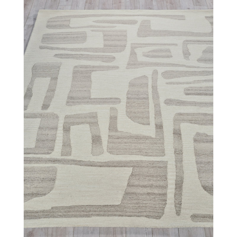 Carmel Handmade Abstract Area Rug, Rectangle 14' x 18'