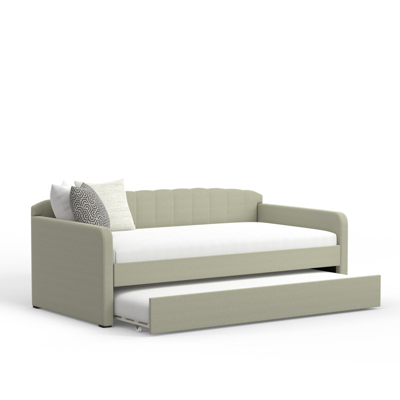 Chandel Upholstered Daybed, Beige