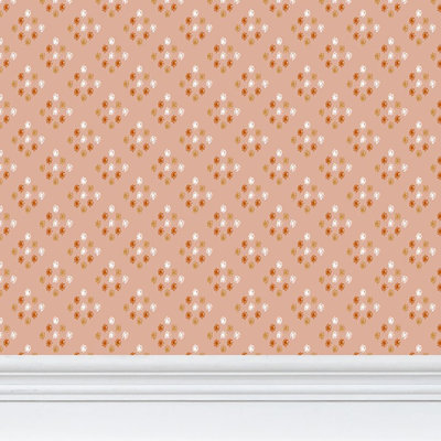British Brooch Small Repeat Luxury Wallpaper