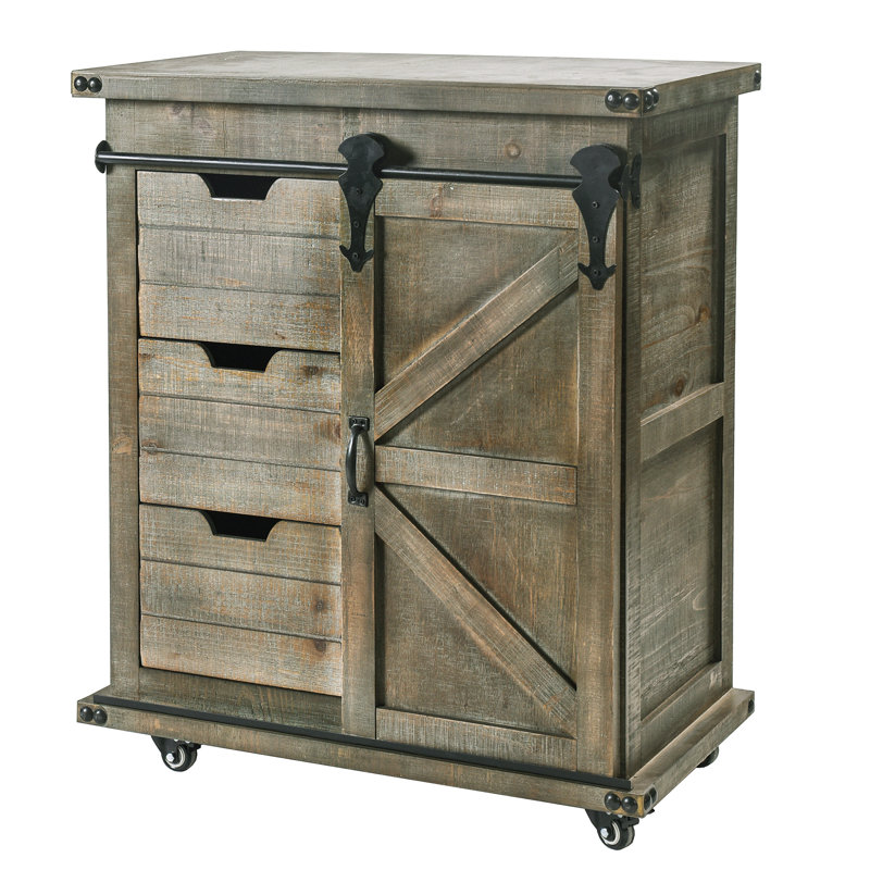 Howden Accent Cabinet, Driftwood Gray