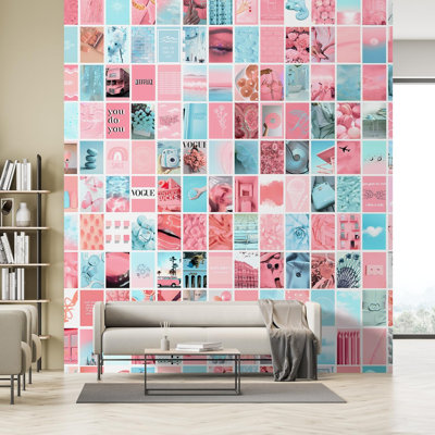Peel & Stick Geometric Shapes Border