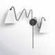 Plug-in Swing Arm Sconce by Tali Roth