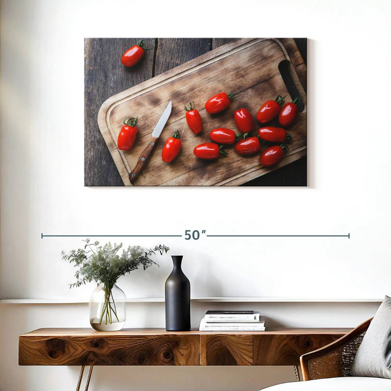 Yarlin Plum Tomatoes, 24" H x 36" W