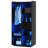 2-Door Wardrobe Armoire with LED Lights-2045492061